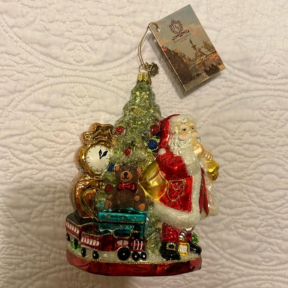 Santa ornament